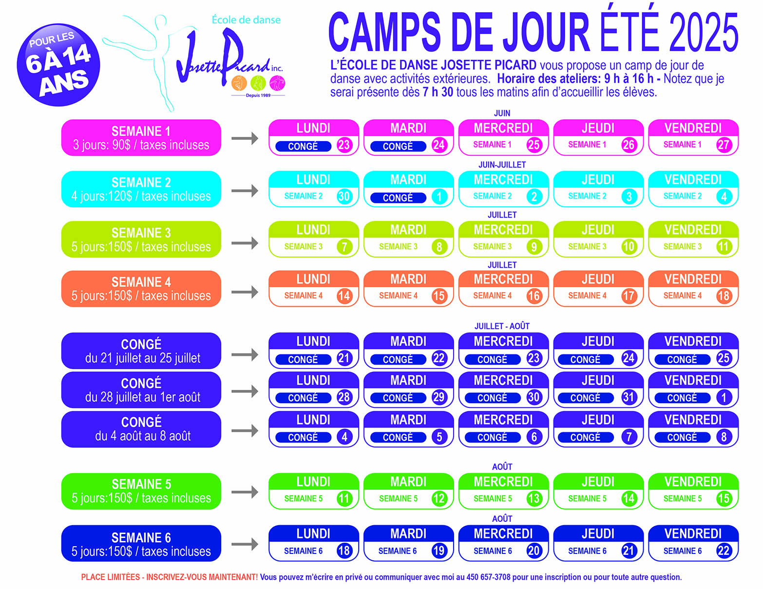 Camps de jour