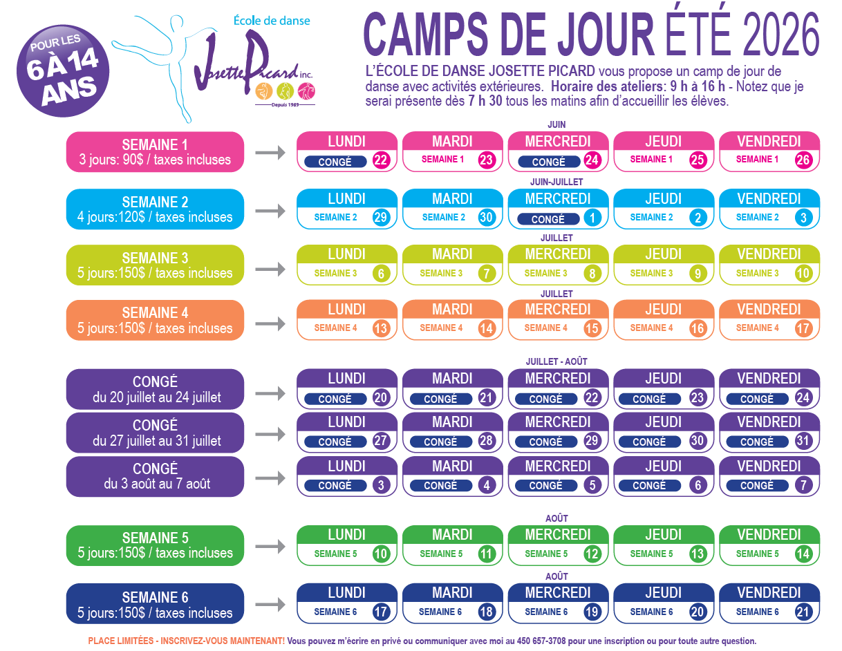 Camps de jour